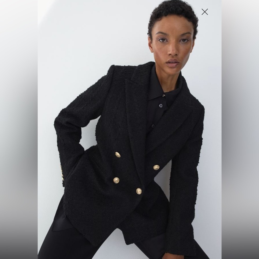 NWT H&M Textured-weave Jacket